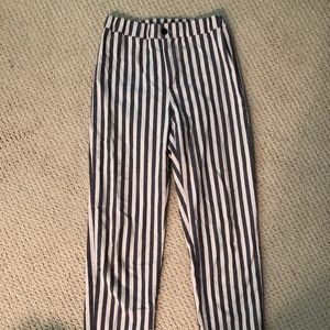 striped brandy melville pants